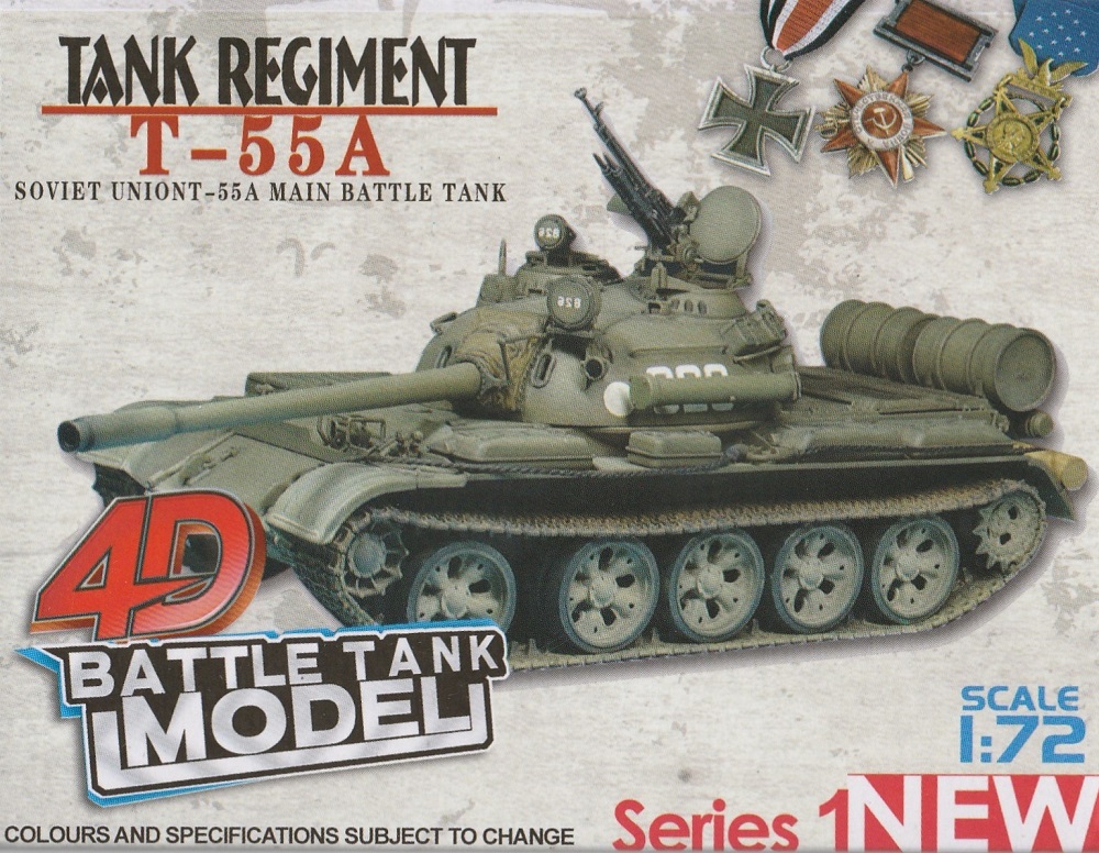 戦車 TANK REGIMENT Ｔ－55Ａ 1:72 スケール ミリタリー